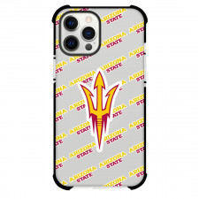 Arizona State Sun Devils NCAA March Madness Basketball Football College University Phone Case For iPhone Samsung Galaxy Pixel OnePlus Vivo Xiaomi Asus Sony Motorola Nokia - Arizona State Sun Devils  Medley Monogram Wordmark