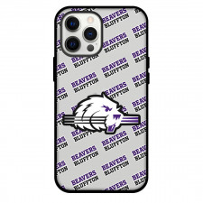 Bluffton University Beavers NCAA March Madness Basketball Football College University Phone Case For iPhone Samsung Galaxy Pixel OnePlus Vivo Xiaomi Asus Sony Motorola Nokia - Bluffton University Beavers  Medley Monogram Wordmark