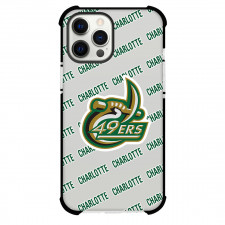 Charlotte 49ers NCAA March Madness Basketball Football College University Phone Case For iPhone Samsung Galaxy Pixel OnePlus Vivo Xiaomi Asus Sony Motorola Nokia - Charlotte 49ers  Medley Monogram Wordmark