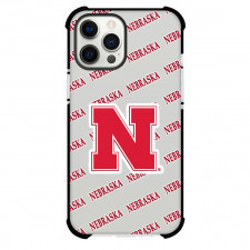Nebraska Cornhuskers NCAA March Madness Basketball Football College University Phone Case For iPhone Samsung Galaxy Pixel OnePlus Vivo Xiaomi Asus Sony Motorola Nokia - Nebraska Cornhuskers  Medley Monogram Wordmark