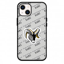 Framingham State University Rams NCAA March Madness Basketball Football College University Phone Case For iPhone Samsung Galaxy Pixel OnePlus Vivo Xiaomi Asus Sony Motorola Nokia - Framingham State University Rams  Medley Monogram Wordmark