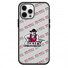 New Mexico State Aggies NCAA March Madness Basketball Football College University Phone Case For iPhone Samsung Galaxy Pixel OnePlus Vivo Xiaomi Asus Sony Motorola Nokia - New Mexico State Aggies  Medley Monogram Wordmark