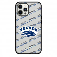 Nevada Wolf Pack NCAA March Madness Basketball Football College University Phone Case For iPhone Samsung Galaxy Pixel OnePlus Vivo Xiaomi Asus Sony Motorola Nokia - Nevada Wolf Pack  Medley Monogram Wordmark