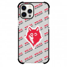 Newberry College Wolves NCAA March Madness Basketball Football College University Phone Case For iPhone Samsung Galaxy Pixel OnePlus Vivo Xiaomi Asus Sony Motorola Nokia - Newberry College Wolves  Medley Monogram Wordmark