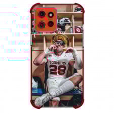 NCAA Danny Stutsman Oklahoma Sooners Football College University Phone Case For iPhone Samsung Galaxy Pixel OnePlus Vivo Xiaomi Asus Sony Motorola Nokia - Oklahoma Sooners Danny Stutsman Smoking Cigar