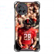NCAA Tahj Brooks Texas Tech Red Raiders Football College University Phone Case For iPhone Samsung Galaxy Pixel OnePlus Vivo Xiaomi Asus Sony Motorola Nokia - Texas Tech Red Raiders Tahj Brooks Celebrate Pose
