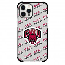 Central Washington University Wildcats NCAA March Madness Basketball Football College University Phone Case For iPhone Samsung Galaxy Pixel OnePlus Vivo Xiaomi Asus Sony Motorola Nokia - Central Washington University Wildcats  Medley Monogram Wordmark