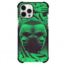 UFC Israel Adesanya Phone Case For iPhone Samsung Galaxy Pixel OnePlus Vivo Xiaomi Asus Sony Motorola Nokia - Israel Adesanya Stylebender Green Effect Poster