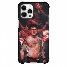 UFC Tom Aspinall Phone Case For iPhone Samsung Galaxy Pixel OnePlus Vivo Xiaomi Asus Sony Motorola Nokia - Tom Aspinall Portrait On Red Black Graphic Art