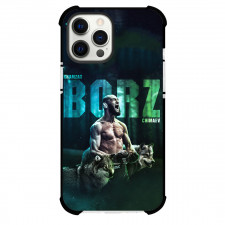UFC Khamzat Chimaev Phone Case For iPhone Samsung Galaxy Pixel OnePlus Vivo Xiaomi Asus Sony Motorola Nokia - Khamzat Chimaev Shouting With Two Wolf Poster