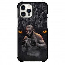UFC Khamzat Chimaev Phone Case For iPhone Samsung Galaxy Pixel OnePlus Vivo Xiaomi Asus Sony Motorola Nokia - Khamzat Chimaev The Wolf Standing Poster