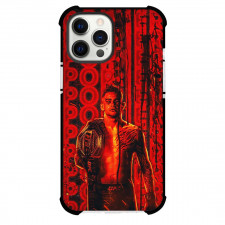 UFC Dustin Poirier Phone Case For iPhone Samsung Galaxy Pixel OnePlus Vivo Xiaomi Asus Sony Motorola Nokia - Dustin Poirier Standing On Red Word Art Graphic