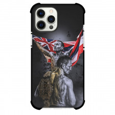 UFC Max Holloway Phone Case For iPhone Samsung Galaxy Pixel OnePlus Vivo Xiaomi Asus Sony Motorola Nokia - Max Holloway Standing Back Grayscale Poster