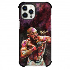 UFC Jon Jones Phone Case For iPhone Samsung Galaxy Pixel OnePlus Vivo Xiaomi Asus Sony Motorola Nokia - Jon Jones Water Color Paint Art