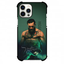 UFC Conor Mcgregor Phone Case For iPhone Samsung Galaxy Pixel OnePlus Vivo Xiaomi Asus Sony Motorola Nokia - Conor Mcgregor Standing In Blur Blue Lights Background