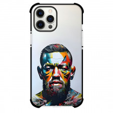 UFC Conor Mcgregor Phone Case For iPhone Samsung Galaxy Pixel OnePlus Vivo Xiaomi Asus Sony Motorola Nokia - Conor Mcgregor Wpap Portrait On Gray Background