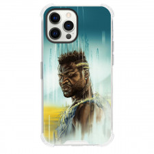 UFC Francis Ngannou Phone Case For iPhone Samsung Galaxy Pixel OnePlus Vivo Xiaomi Asus Sony Motorola Nokia - Francis Ngannou Side Portrait Illustration Art
