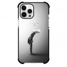 UFC Charles Oliveira Phone Case For iPhone Samsung Galaxy Pixel OnePlus Vivo Xiaomi Asus Sony Motorola Nokia - Charles Oliveira Illuminated By God Grayscale Poster