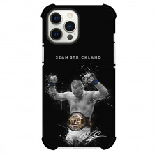 UFC Sean Strickland Phone Case For iPhone Samsung Galaxy Pixel OnePlus Vivo Xiaomi Asus Sony Motorola Nokia - Sean Strickland Standing Grayscale On Background