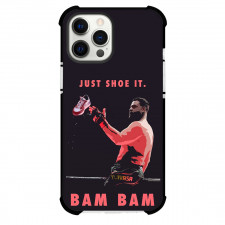 UFC Tai Tuivasa Phone Case For iPhone Samsung Galaxy Pixel OnePlus Vivo Xiaomi Asus Sony Motorola Nokia - Tai Tuivasa Just Shoe It Bam Bam Black Background