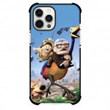 UP Case For iPhone Samsung Galaxy Pixel OnePlus Vivo Xiaomi Asus Sony Motorola Nokia - Characters Riding the Ostrich