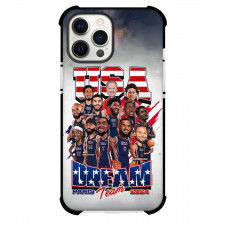 United States National Basketball Team 2032 Case For iPhone Samsung Galaxy Pixel OnePlus Vivo Xiaomi Asus Sony Motorola Nokia - Dream Team Caricature