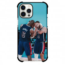 United States National Basketball Team 2035 Case For iPhone Samsung Galaxy Pixel OnePlus Vivo Xiaomi Asus Sony Motorola Nokia - Lebron James And Stephen Curry Mocking Sleep