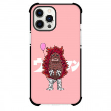 Ultraman Pigmon For iPhone Samsung Galaxy Pixel OnePlus Vivo Xiaomi Asus Sony Motorola Nokia - Pigmon Portrait Pink Background