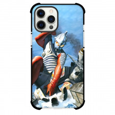 Ultraman Ultra Seven For iPhone Samsung Galaxy Pixel OnePlus Vivo Xiaomi Asus Sony Motorola Nokia - Ultra Seven Fighting In Sea Illustration