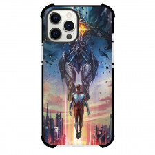 Ultraman For iPhone Samsung Galaxy Pixel OnePlus Vivo Xiaomi Asus Sony Motorola Nokia - Ultraman And Zetton FIght Illustration