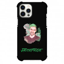 Youtuber Jacksepticeye Phone Case For iPhone Samsung Galaxy Pixel OnePlus Vivo Xiaomi Asus Sony Motorola Nokia - Jackeye Sticker Art Black Background