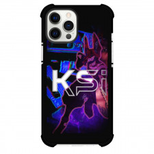 Youtuber KSI Phone Case For iPhone Samsung Galaxy Pixel OnePlus Vivo Xiaomi Asus Sony Motorola Nokia - KSI Purple Light Art