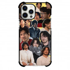 Youtuber Markiplier Phone Case For iPhone Samsung Galaxy Pixel OnePlus Vivo Xiaomi Asus Sony Motorola Nokia - Markiplier Collage Yellow Background