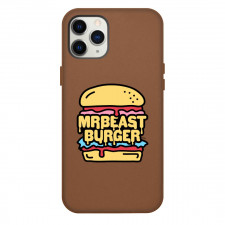 Youtuber MrBeast Phone Case For iPhone Samsung Galaxy Pixel OnePlus Vivo Xiaomi Asus Sony Motorola Nokia - MrBeast Burger Logo