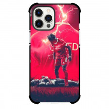 Youtuber IShowSpeed Phone Case For iPhone Samsung Galaxy Pixel OnePlus Vivo Xiaomi Asus Sony Motorola Nokia - Speed Lightning Red Background