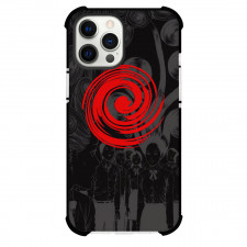 Junji Ito Uzumaki Phone Case For iPhone Samsung Galaxy Pixel OnePlus Vivo Xiaomi Asus Sony Motorola Nokia - Uzumaki Red Spiral