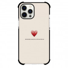 Valentines Day Phone Case For iPhone Samsung Galaxy Pixel OnePlus Vivo Xiaomi Asus Sony Motorola Nokia - Valentines Day Beating Heart On Beige Background