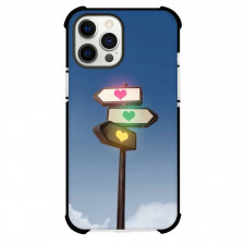 Valentines Day Phone Case For iPhone Samsung Galaxy Pixel OnePlus Vivo Xiaomi Asus Sony Motorola Nokia - Valentines Day Sign Board Heart Shape