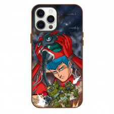 Armored Trooper VOTOMS Chirico Cuvie Phone Case For iPhone Samsung Galaxy Pixel OnePlus Vivo Xiaomi Asus Sony Motorola Nokia - Chirico Cuvie Helmet Fierce War Poster