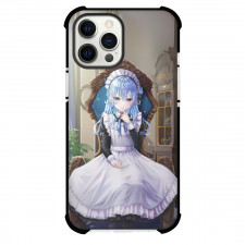 Hoshimachi Suisei Case For iPhone Samsung Galaxy Pixel OnePlus Vivo Xiaomi Asus Sony Motorola Nokia - Sitting Maid Outfit Portrait