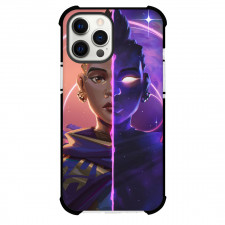 Valorant Astra Phone Case For iPhone and Samsung Galaxy Devices - Astra World Divided Art