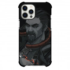 Valorant Breach Phone Case For iPhone and Samsung Galaxy Devices - Breach Black and White Poster
