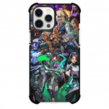 Valorant Collage Phone Case For iPhone and Samsung Galaxy Devices - Collage All Team Action Characters