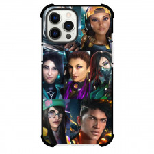 Valorant Collage Phone Case For iPhone and Samsung Galaxy Devices - Collage Stack Valorant Squad