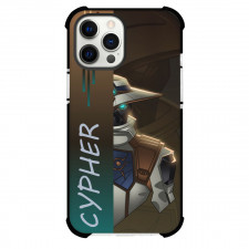 Valorant Cypher Phone Case For iPhone and Samsung Galaxy Devices - Cypher Half Poster