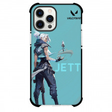 Valorant Jett Phone Case For iPhone and Samsung Galaxy Devices - Jett Side Pose