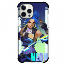 Valorant Neon Phone Case For iPhone and Samsung Galaxy Devices - Neon Cute Character