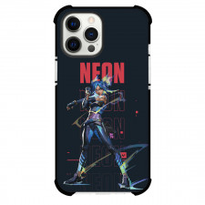 Valorant Neon Phone Case For iPhone and Samsung Galaxy Devices - Neon Game Character