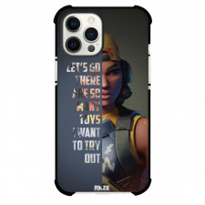 Valorant Raze Phone Case For iPhone and Samsung Galaxy Devices - Raze Show Half Character