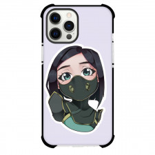 Valorant Viper Phone Case For iPhone and Samsung Galaxy Devices - Viper Chibi Art